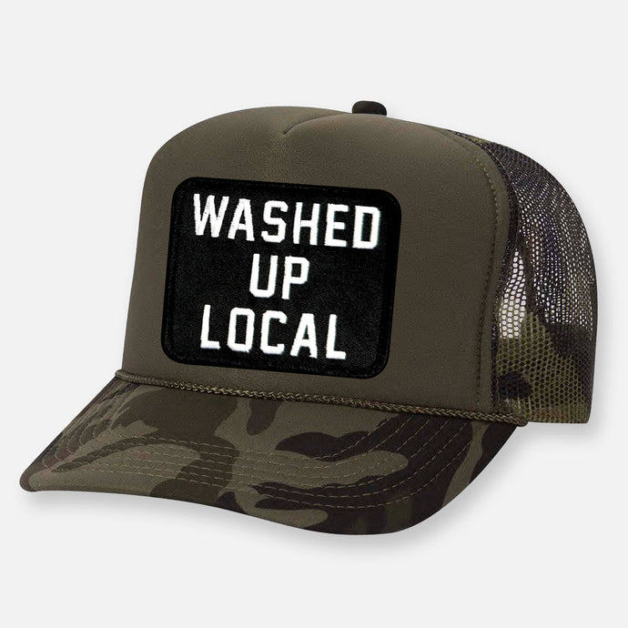 WASHED UP LOCAL CAMO HAT