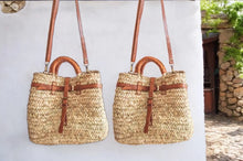 Load image into Gallery viewer, Handcrafted Parisian Straw Bag