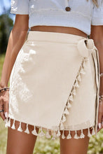 Load image into Gallery viewer, Tassel Trim Skort