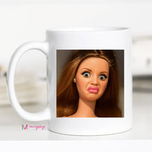 Load image into Gallery viewer, Brunette Barbie Funny Mug: 15oz