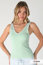 Load image into Gallery viewer, Vintage Reversible Ribbed Tank Top