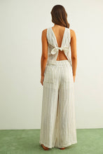 Load image into Gallery viewer, JACQUARD LINEN PANTS