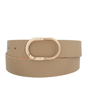 Load image into Gallery viewer, Half Hammered Oval Belt