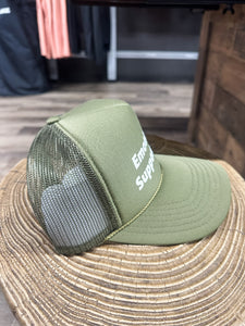 Emotional Support Hat: Olive Green