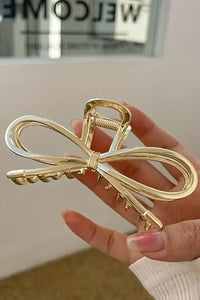 Gold Bow Hair Clip