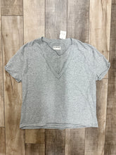 Load image into Gallery viewer, Nina V Tee Heather Grey