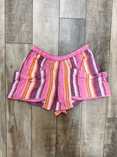 Load image into Gallery viewer, Good Fortune Stripe Short Berry