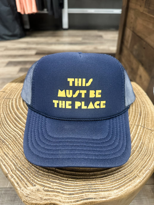 THIS MUST BE THE PLACE