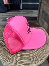 Load image into Gallery viewer, Just Ignore Me Trucker Hat:Neon Pink