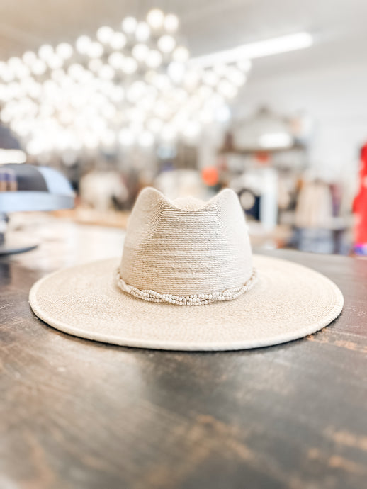 Paradise Fedora Cream