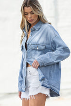 Load image into Gallery viewer, Della Denim Shacket