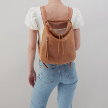 Load image into Gallery viewer, Merrin Convertible Backpack Whiskey