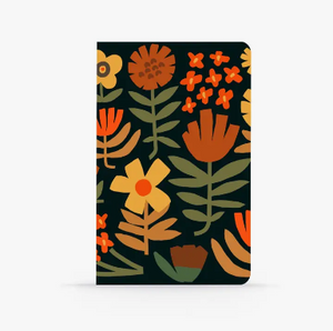 Chunky Floral Layflat Notebook