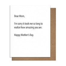 Load image into Gallery viewer, Amazing Mom - Mother's Day Card