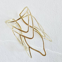 Load image into Gallery viewer, Brass armlet bracelet upper arm band