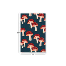 Load image into Gallery viewer, Navy Mushrooms Layflat Journal