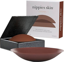 Load image into Gallery viewer, Skin Adhesive Nipple Covers: Caramel / Size 1 (A-C cups)