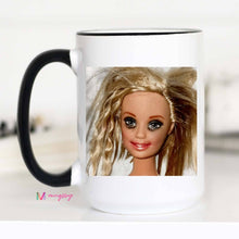 Load image into Gallery viewer, Crazy Hair Doll Coffee Mug: 15oz