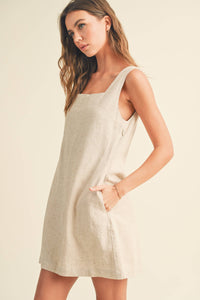 Square Neck Mini Dress