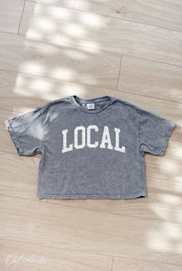 LOCAL Crop Top: GOLDEN