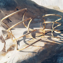 Load image into Gallery viewer, Brass cuff or upper arm band