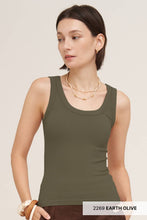 Load image into Gallery viewer, Reversible Ribbed Tank Top
