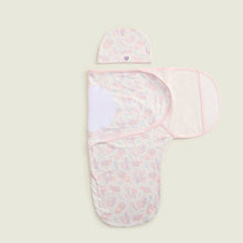 Load image into Gallery viewer, Pink Axolotl Swaddle &amp; Beanie Gift Set