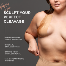Load image into Gallery viewer, Precut Boob Tape Crème
