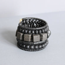 Load image into Gallery viewer, black wrap bracelet