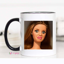 Load image into Gallery viewer, Brunette Barbie Funny Mug: 15oz
