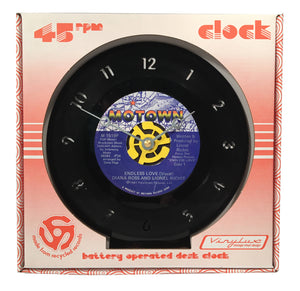 45RPM Vinyl Record Desk Clock