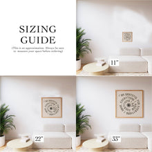Load image into Gallery viewer, &#39;Be In Awe More&#39; Print: 11&quot; x 11&quot;