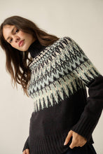 Load image into Gallery viewer, Fair Isle Mock-Neck Sweater