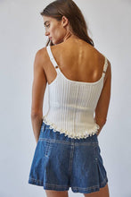 Load image into Gallery viewer, Knit Corset Top