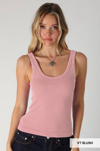 Load image into Gallery viewer, Vintage Reversible Ribbed Tank Top
