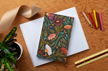 Load image into Gallery viewer, Nightsky Floral Journal