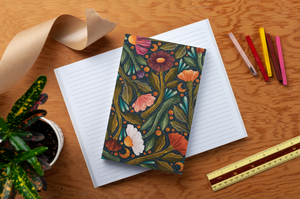 Nightsky Floral Journal