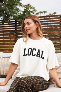 LOCAL Crop Top: GOLDEN