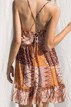 Load image into Gallery viewer, Patchwork Print Dress