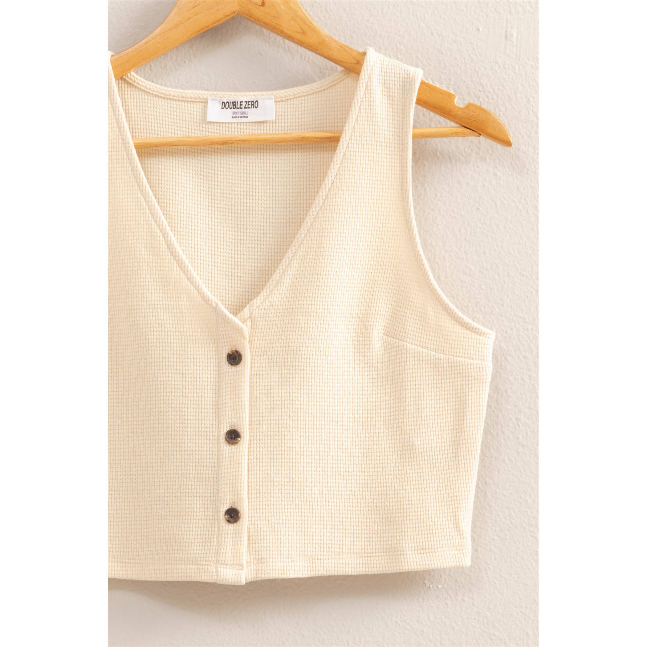 【YOURNUS】Drop Line Fischer Knit Vest Kesha Button Down Vest – Fuss Boutique