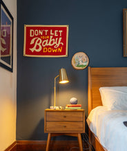 Load image into Gallery viewer, Don't Let Your Baby Down Camp Flag