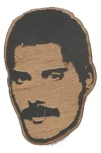 Load image into Gallery viewer, Freddy Mercury Keychain