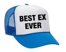 Load image into Gallery viewer, Best Ex Ever Trucker Hat: Navy/White