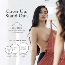 Load image into Gallery viewer, Skin Adhesive Nipple Covers: Caramel / Size 1 (A-C cups)