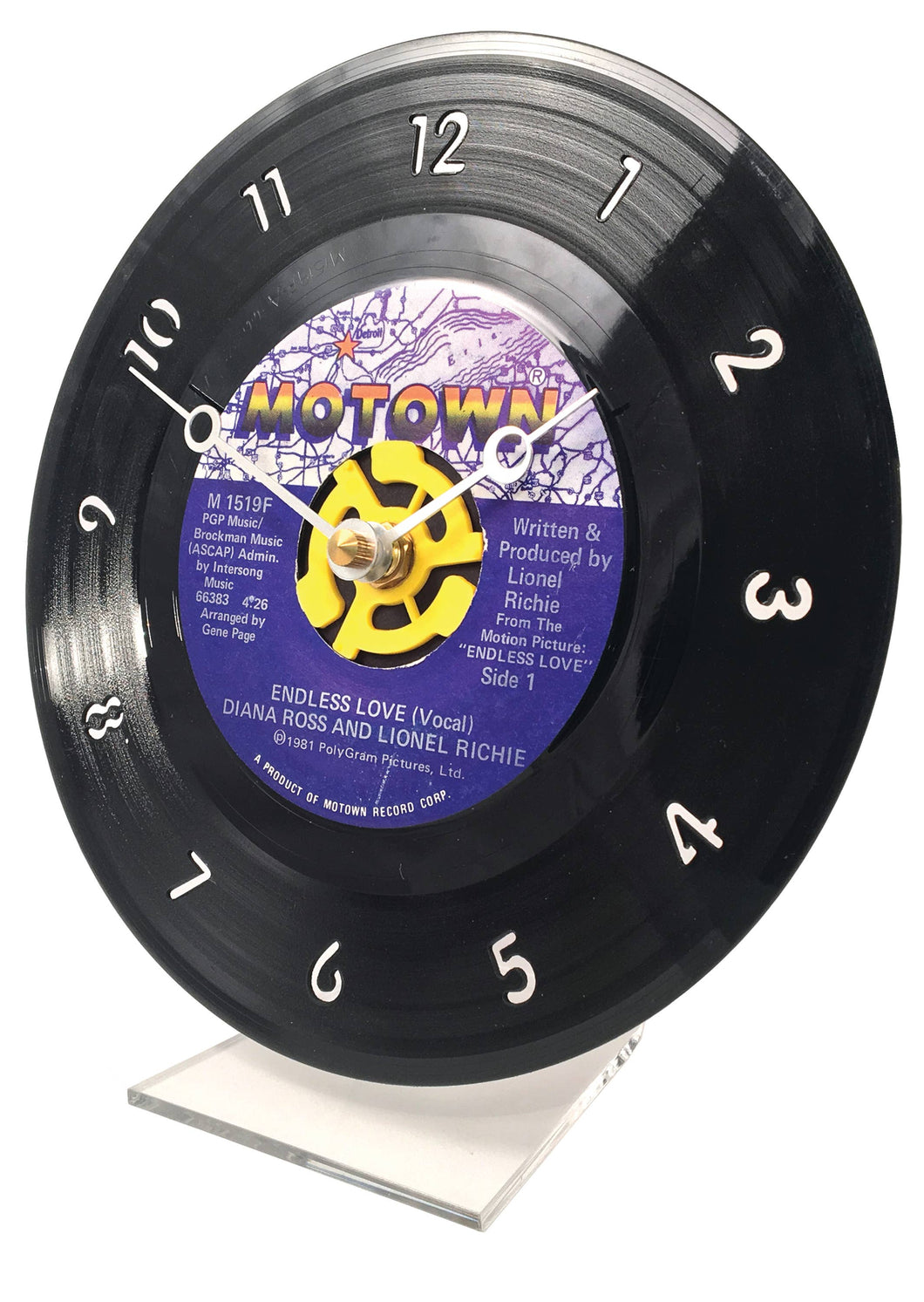 45RPM Vinyl Record Desk Clock