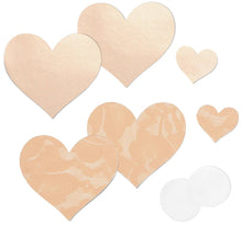 Load image into Gallery viewer, Nipple Covers - Heart Shape: Creme / Size B