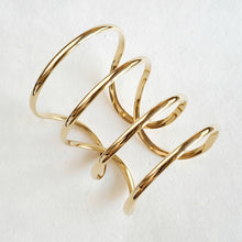 Load image into Gallery viewer, Brass cuff or upper arm band
