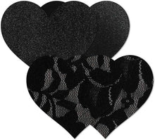 Load image into Gallery viewer, Nipple Covers - Heart Shape: Creme / Size B
