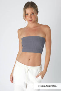 Wide Ribbed Tube Top