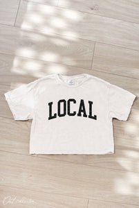 LOCAL Crop Top: GOLDEN
